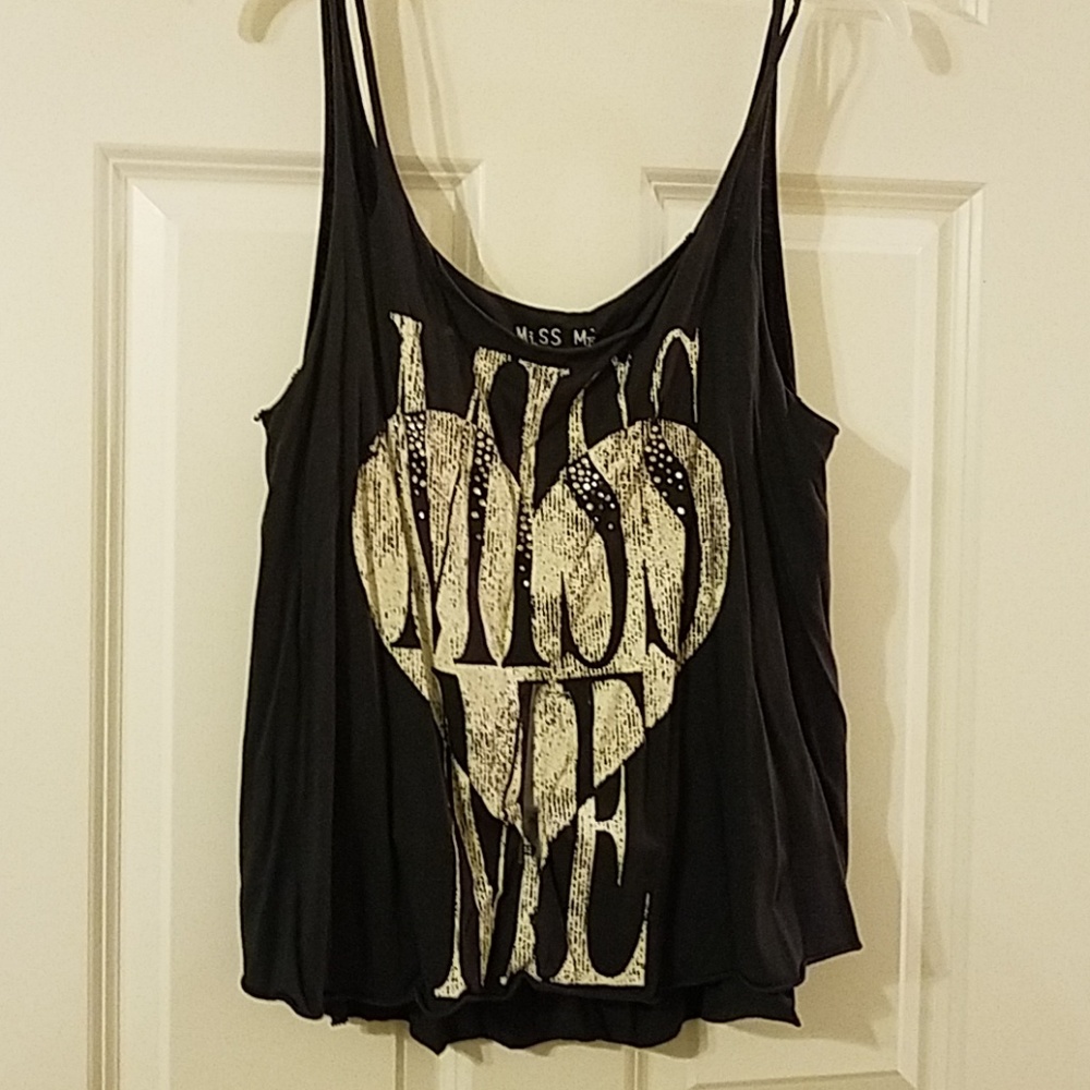 Miss Me flowy tank.
